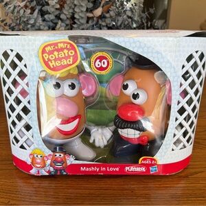 Playskool Mr. & Mrs. Potato Head Mashly in Love Wedding Bride & Groom 60th